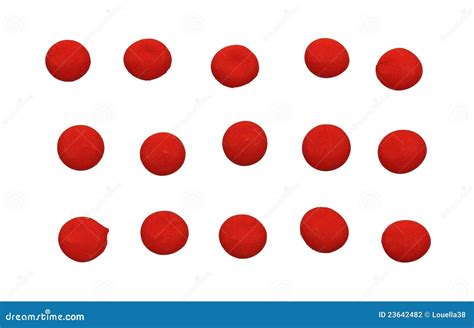 Red Candy Dots Stock Photography - Image: 23642482