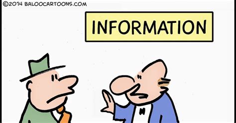 Baloos Non Political Cartoon Blog Information Cartoon