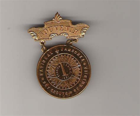 This Old Boy Scout Patch 1937 National Jamboree Souvenir Pin