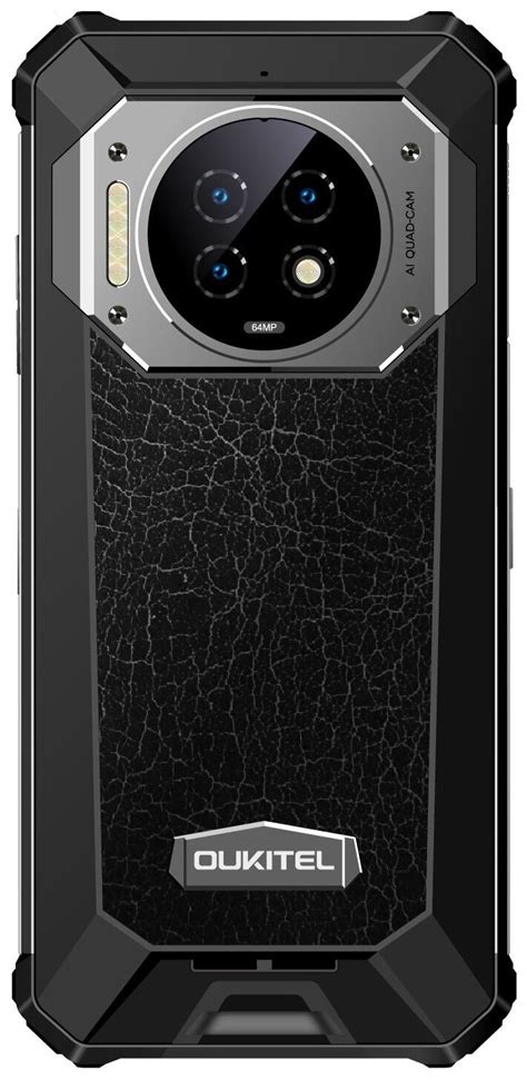 Смартфон OUKITEL WP19 8/256 ГБ, черный