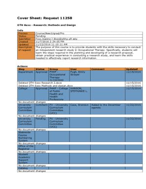 Fillable Online Cover Sheet Request Fora Fax Email Print