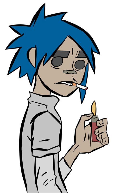 Le Dessin De Gorillaz En 2d