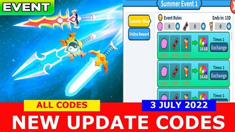 All Codes Work Update 23 Upd🥈3x🍀🥚 Weapon Fighting Simulator Roblox July 3 2022 Youtube