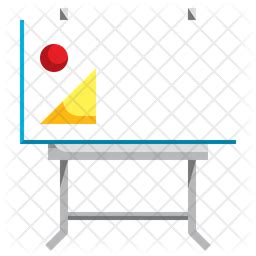 Whiteboard Icon - Download in Flat Style