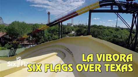 La Vibora Bobsled Roller Coaster Pov At Six Flags Over Texas Youtube