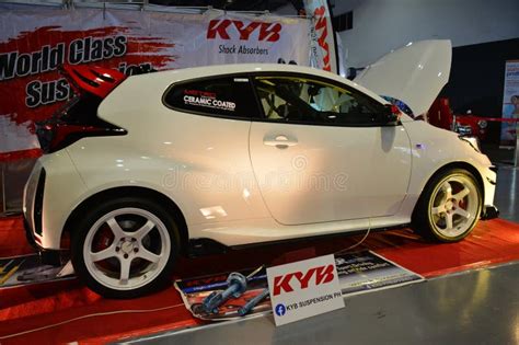 Toyota Yaris Gazoo Racing At Trans Sport Show On May 21 2023 In Pasay