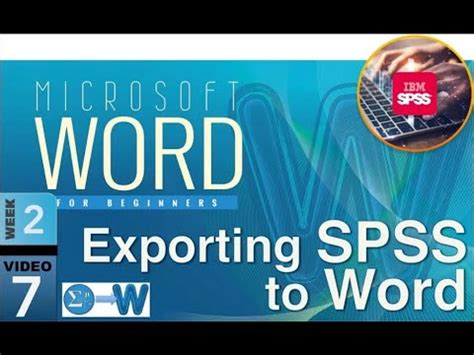 Exporting Copying And Printing Spss Outputs To Word Excel Or Pdf