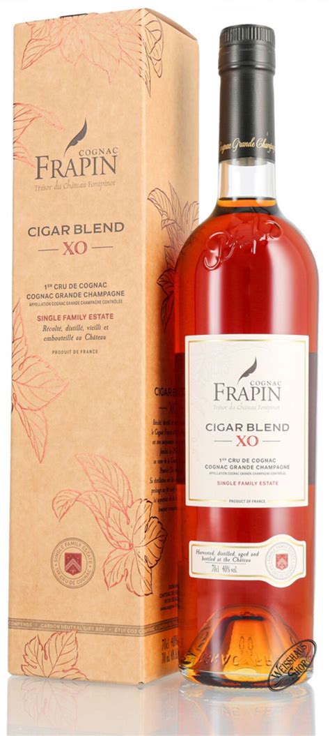 Frapin Cigar Blend Xo Cognac 40 Vol 070l Weisshaus Shop