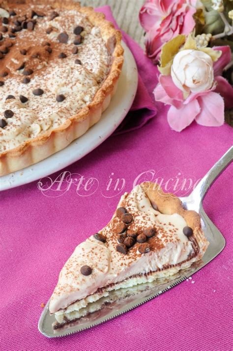 CROSTATA TIRAMISU E NUTELLA Ricetta Facile Golosa