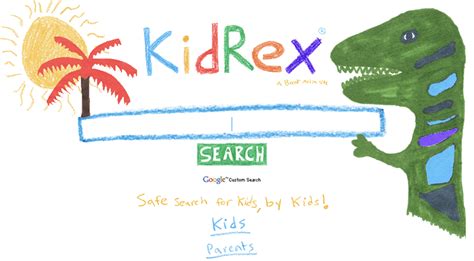 KidRex: The safe search engine for kids, by kids