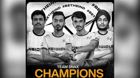 Team Ind Bgmi Roster Featuring Star Players Snax Daljit Disbanded