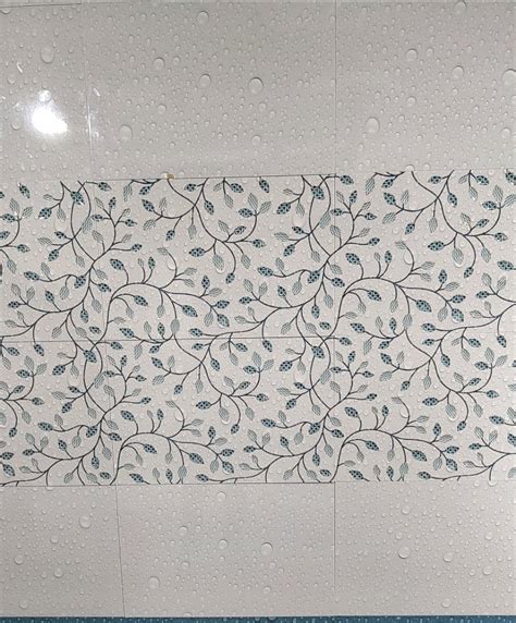 Glossy Ceramic Bathroom Wall Tiles Size 2x2 Feet 600x600 Mm At Rs 35