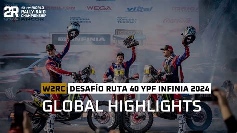 Global Highlights Desafio Ruta Ypf Infinia W Rc Youtube