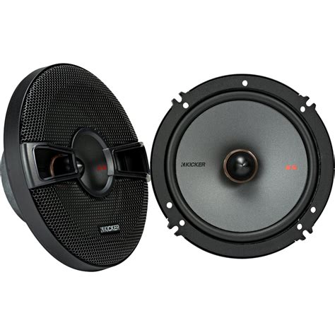 Best Buy KICKER KS Series 6 1 2 2 Way Car Speakers With Polypropylene