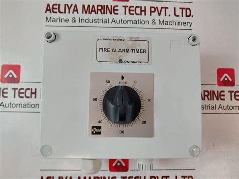 Consilium Salwico Ns Timac Fire Alarm Timer To Min Aeliya Marine