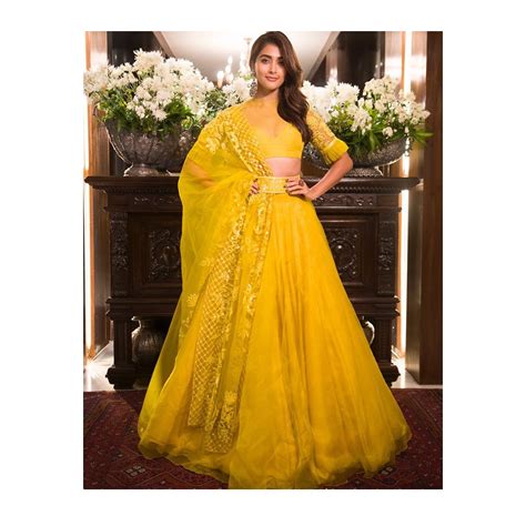 Say Hello To Sunshine 12 Yellow Lehengas For This Wedding Season