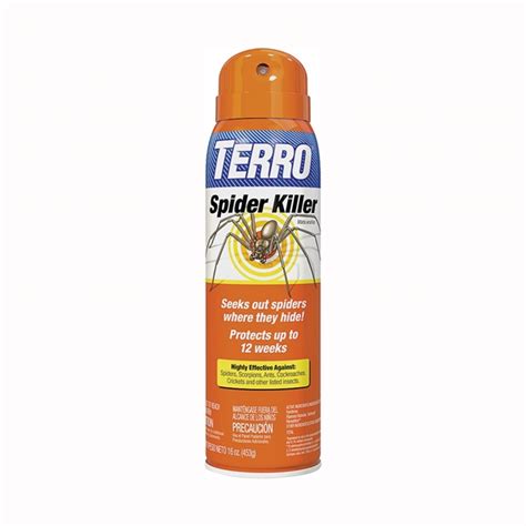 Terro T2302 6 Spider Killer Spray 16 Oz Aerosol Can Wilco Farm Stores