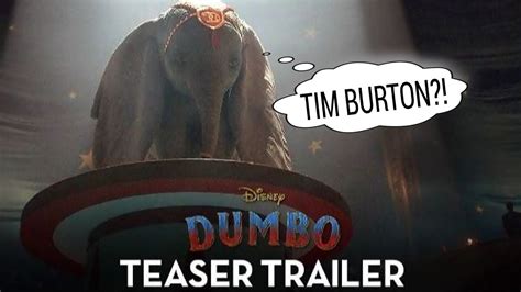 DUMBO Official Teaser Trailer FUNNIEST COMMENTS REACTION YouTube