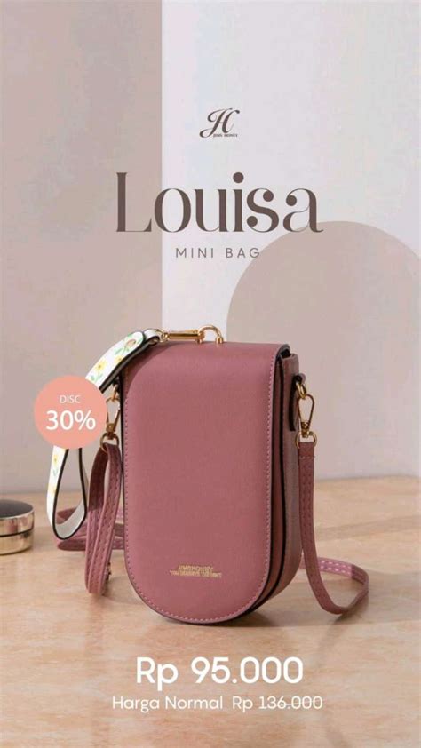 Jual Louisa Mini Bag Dusty Pink Di Seller Jimshoneystoreonline Pela