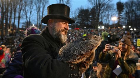 Punxsutawney Phil Predicts An Early Spring On Groundhog Day