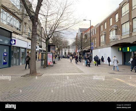 Northampton Town Centre Uk Stock Photo Alamy