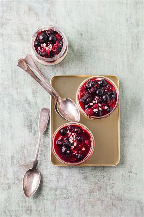 La Recette Des Verrines Fa On Cheesecake Aux Fruits Rouges De Cyril