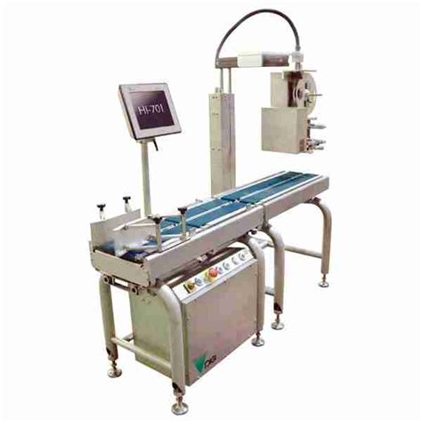 High Speed In Line Weigh Labeller Scales Labels Packaging Food Equipment And Pos Systems