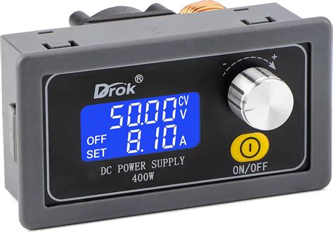 Drok Dc Buck Converter 6 55v To 0 50v 8a 400w 6v 12v 24v 36v 48v