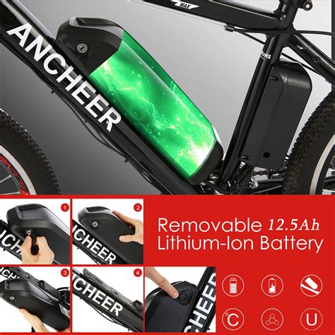 Buy Ancheer Electric Bikes For Adult Electric Mountain Bike With