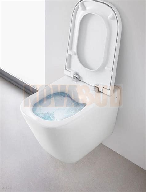 ROCA GAP Miska WC Podwieszana Clean Rimless 54x34 Cm A34647L000 Novabud