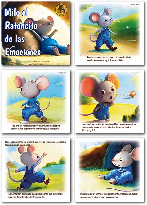 Cuento Milo El Ratoncito De Las Emociones