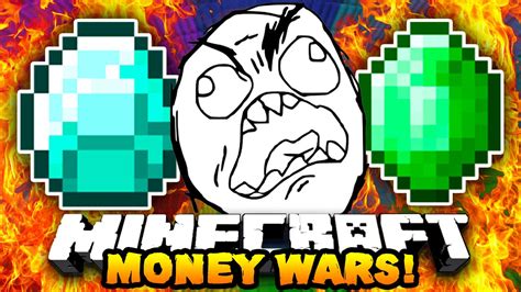 Minecraft Money Wars Rage Quit 20 W Prestonplayz And Kenny Youtube