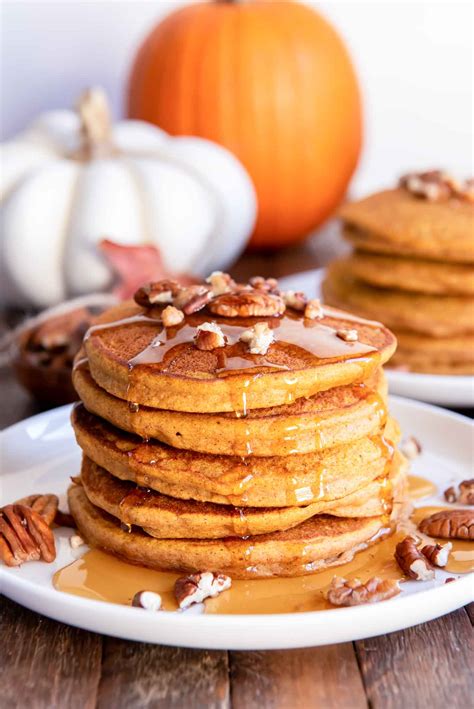 Fluffy Whole Wheat Pumpkin Pancakes Flavor The Moments