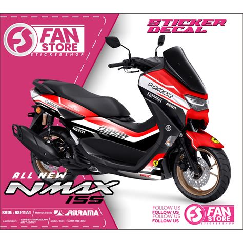 Jual Decal Nmax New Full Body Sticker Decal Yamaha Nmax