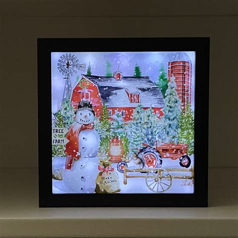 Christmas Decor, Light up Christmas Decor, Snowman Decor, Holiday Home Decor, Unique Christmas ...