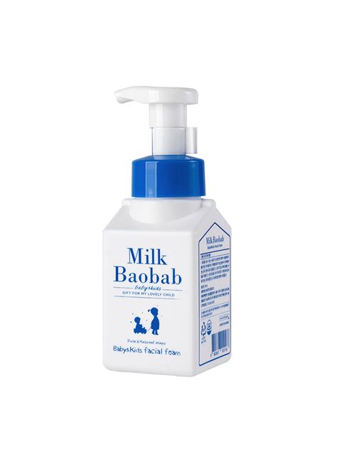 Milk Baobab Baby&Kids Facial Foam детская пенка для умывания (300мл ...