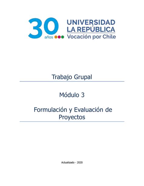 Trabajo Grupal Módulo III FEP 22rabajo Grupal Modulo III Trabajo