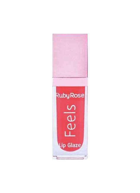 Ruby Rose Gloss Labial Lip Glaze Ruby Rose Rosa Rubi Gloss