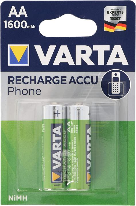 Varta Batterien Aaa Wiederaufladbar St Ck Recharge Accu Phone