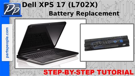 Dell Xps 17 L702x Battery Replacement Video Tutorial Teardown Youtube