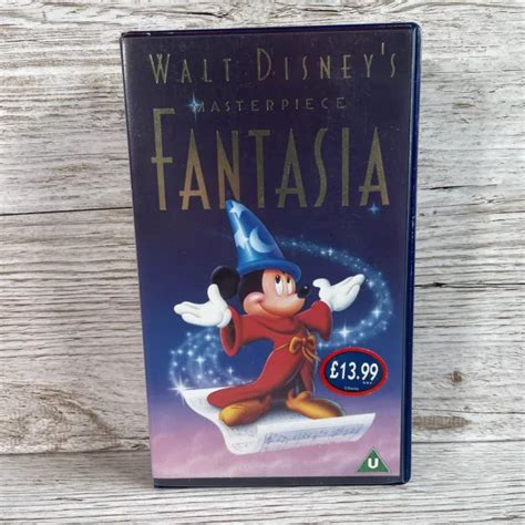 WALT DISNEY FANTASIA VHS Video Tape EUR 9 47 PicClick IT