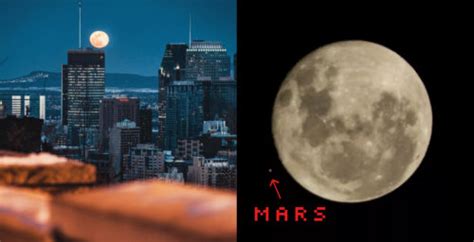 How to get a glimpse of Mars during tonight's "cold moon" over Montreal ...