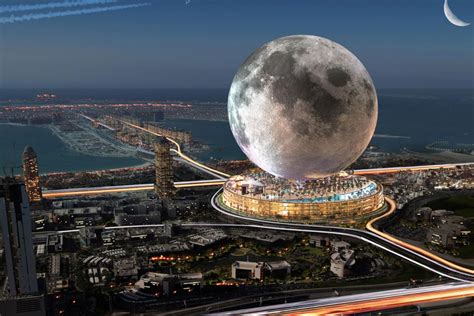 Dubai Celebrates Opening Of A Moon Shaped Luxury Resort With Space