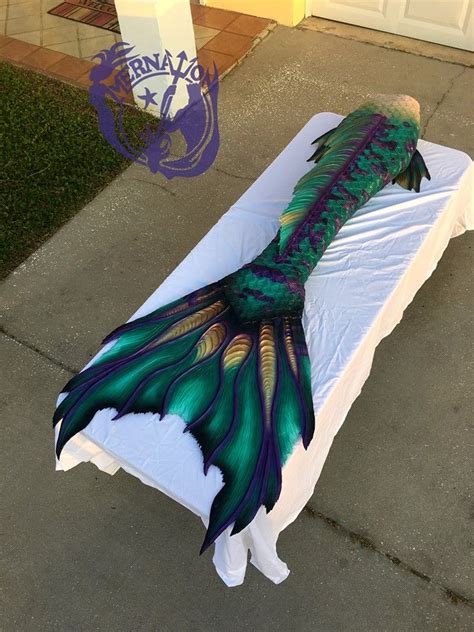 Full Silicone Mermaid Tail By Mernation Inspired By A Sea Dragon