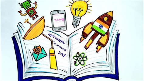 National Technology Day drawing | Easy to draw National Technology day ...