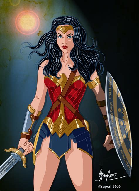 Wonder Woman By Fernl On Deviantart