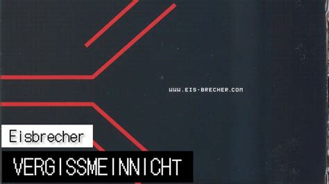 Eisbrecher Vergissmeinnicht Lyrics Sub Espa Ol Alem N Youtube