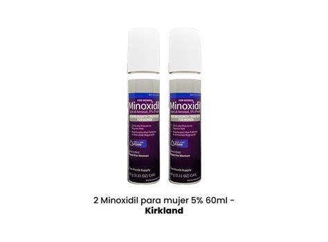 Ripley MINOXIDIL PARA MUJER 5 KIRKLAND 60ML 2 UNIDADES