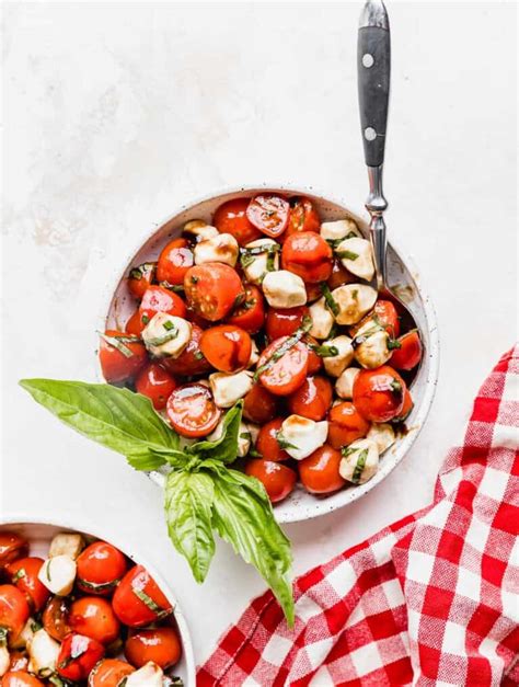 Cherry Tomato Caprese Salad — Salt And Baker