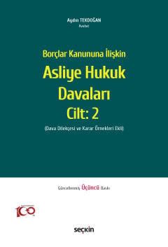 Asliye Hukuk Davaları C 2 Aydın Tekdoğan Kitap